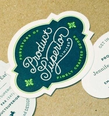 die cut business cards and custom shapes