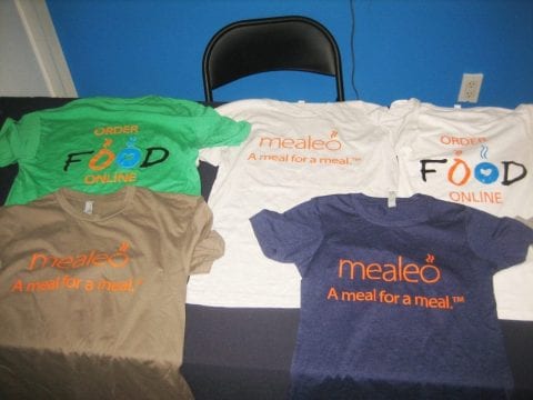 mealeo screen printed t shirts