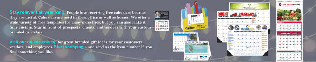 Top Class Signs and Printing calendars